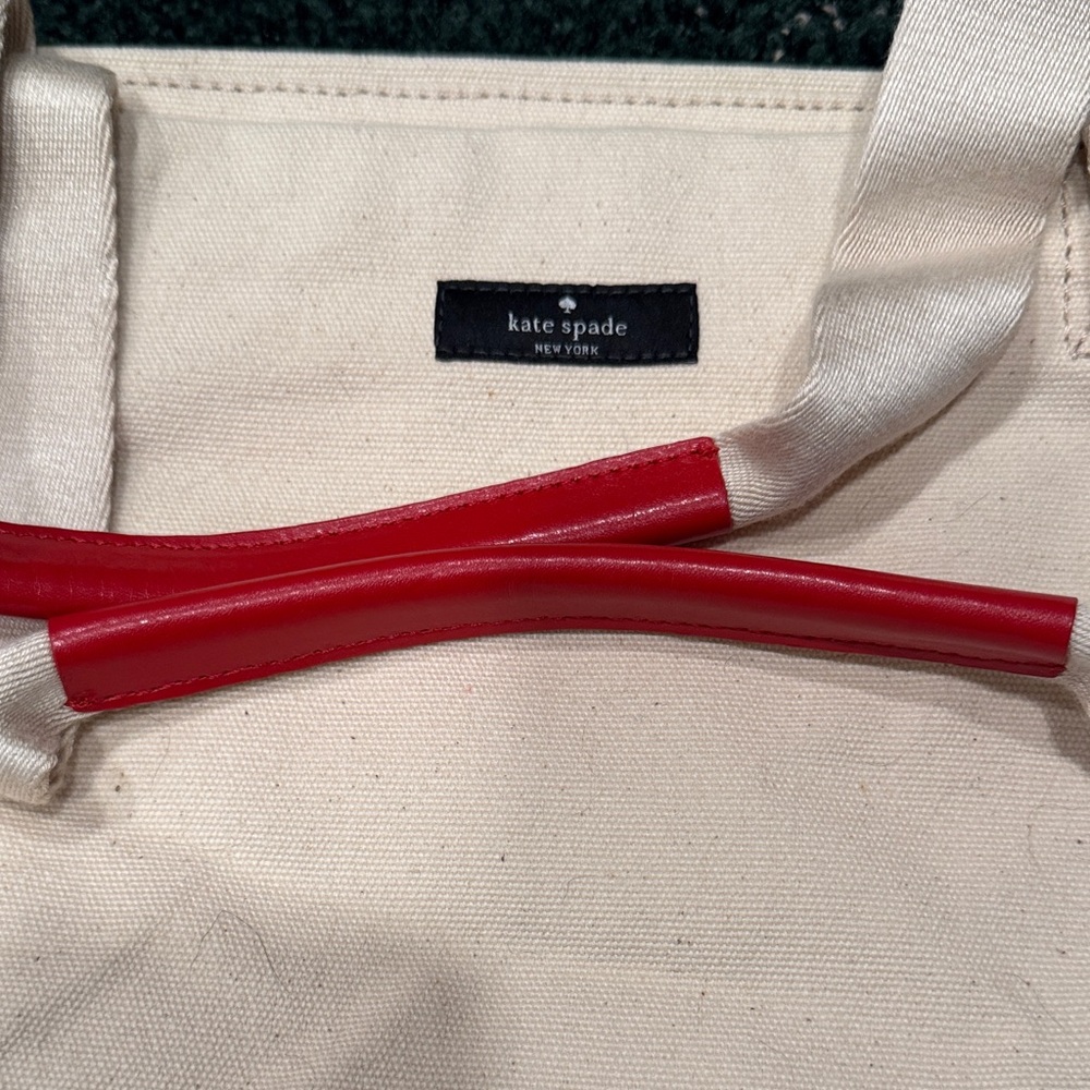 Kate Spade Canvas Tote Bag - Seize The Day NWT - Picture 2 of 6